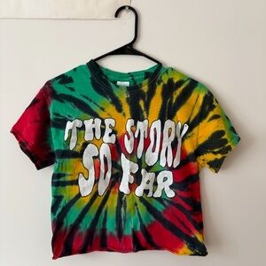Tie-Dye TSSF The Story So Far Band Merch T Shirt Warped Tour Pop Punk Emo